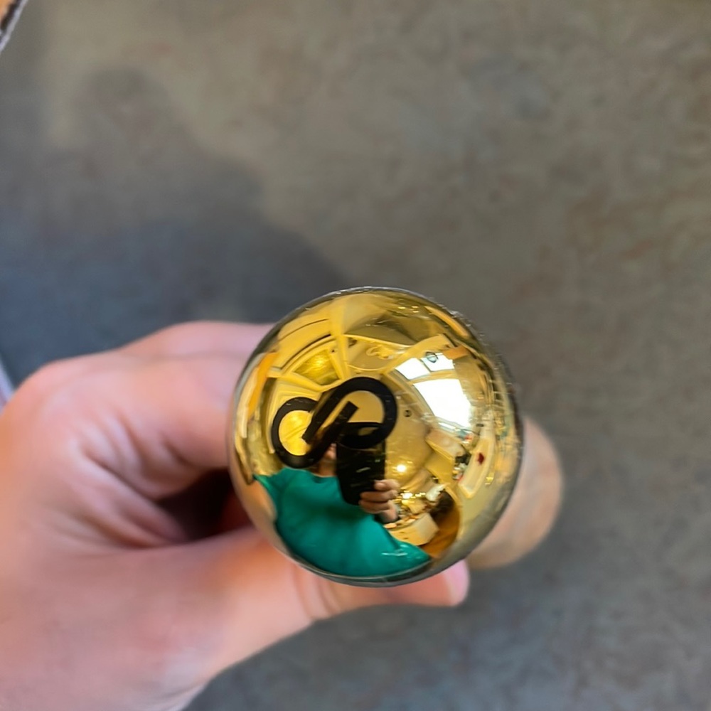 POSHMARK GOLD ball posh ambassador swag limited edition